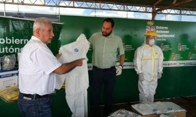 El presidente de Yacimientos Petrolíferos Fiscales Bolivianos (YPFB), Herland Soliz