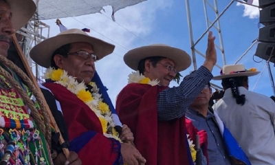 Luis Arce Catacora, saludó este miércoles a Tarija por los 203 años de la batalla de La Tablada