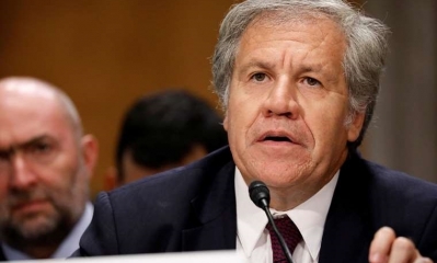 El secretario general de la Organización de Estados Americanos (OEA), Luis Almagro