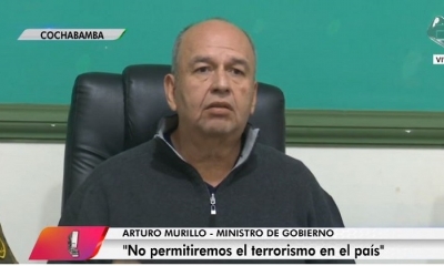 Ministro de Gobierno, Arturo Murillo.