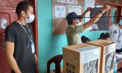 La votación se repite en cuatro municipios.