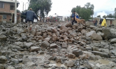 Mazamorra en Tiquipaya