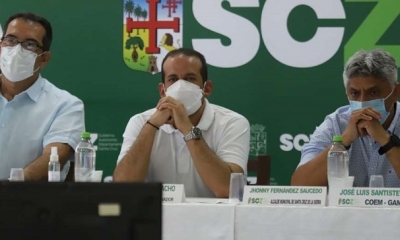 Autoridades Reunidas en el COED.