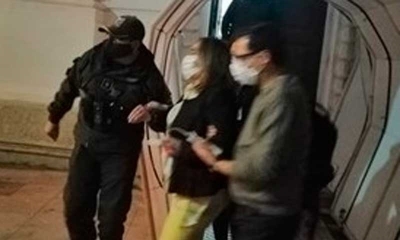 Díaz salió de la reunión y se descompensó. Foto: AJN.