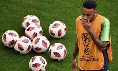 Neymar tendrá una dura labor ante México. Foto: AFP