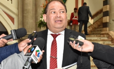 Ministro de Gobierno, Carlos Romero/Foto. ABI 