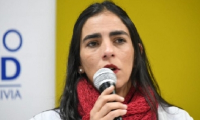 Gabriela Montaño, ministra de Salud/Foto. RRSS