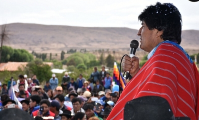 El presidente Evo Morales 