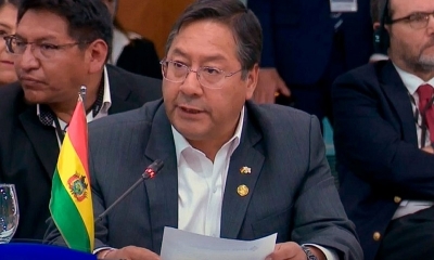 Arce intervino este martes en la Cumbre