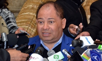 Ministro de Gobierno, Carlos Romero.