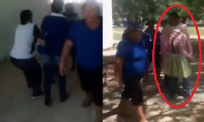 La víctima exige la sanción para las mujeres/Foto. Captura de pantalla