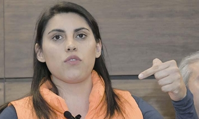 La senadora Andrea Barrientos. | APG