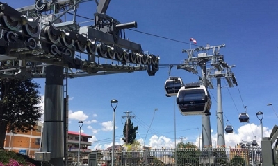 Este sábado se estrenó la línea blanca en La Paz. Foto: RRSS