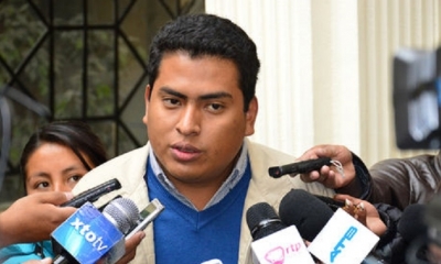 Elmar Callejas, diputado del Movimiento Al Socialismo. Foto: Internet