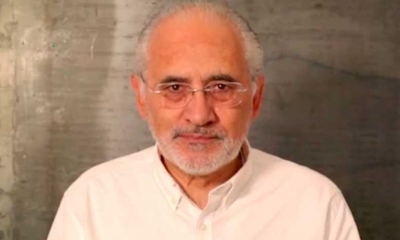 El candidato de Comunidad Ciudadana, Carlos Mesa,