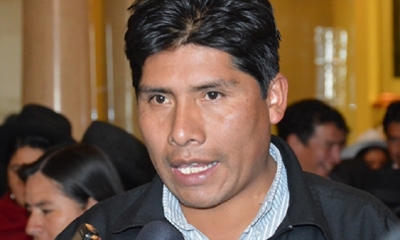 Diputado del MAS Franklin Flores/Fot.. RRSS