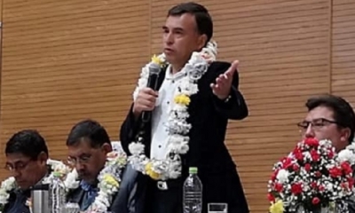 Juan Ramón Quintana, ministro de la presidencia/Foto. RRSS