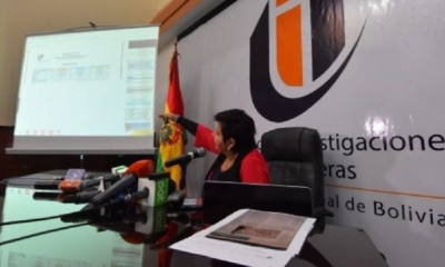 La directora de la UIF, Teresa Morales, confirmó la información/Foto. RRSS