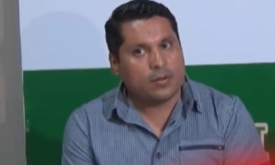Mauricio Ordoñez, ministro de Tierras/Foto. RRSS
