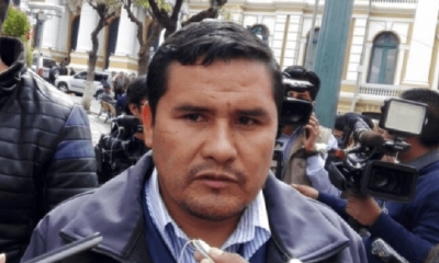 Jacinto Herrera, secretario ejecutivo de la Confederación Sindical Única de Trabajadores Campesinos de Bolivia. Foto: Internet