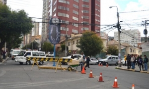 El cierre de vías comenzará a las 17h00 en las calles y avenidas Simón Bolívar, Plaza Uyuni, Saavedra, Carrasco, Estados Unidos, Frías y otros.
