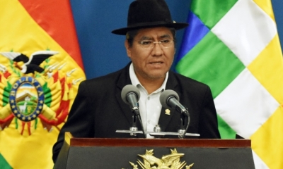 Diego Pary, canciller de Bolivia/Foto. ABI