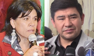 Katia Uriona y Milton Barón/Foto. Kandire