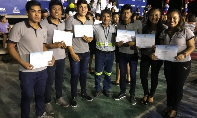 Los graduados orgullosos por sus logros/Foto. Kreab