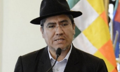 Diego Pary , canciller de Bolivia/Foto. RRSS