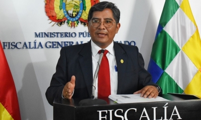 El secretario general de la Fiscalía General del Estado, Edwin Quispe
