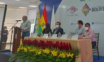 El presidente ejecutivo de YPFB, Wilson Zelaya