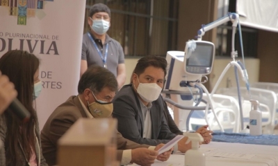 El ministro de Salud, Jeyson Auza.