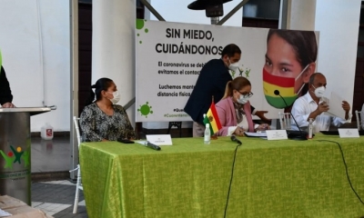 El ministro de Gobierno, Arturo Murillo