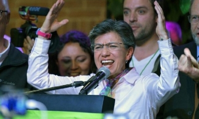 Claudia López/Foto. RRSS