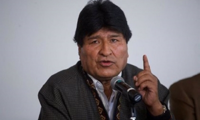 El expresidente Evo Morales.