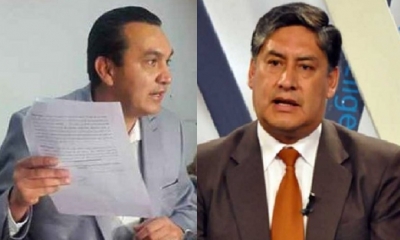 Yerko Núñez y Juan Lanchipa/Foto. Kandire