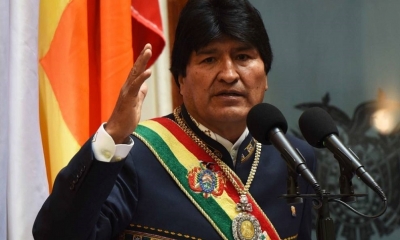 El presidente Evo Morales