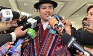 Diego Pary, canciller de Bolivia/Foto. RRSS