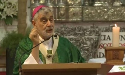 El arzobispo de Santa Cruz, Sergio Gualberti. | Cortesía
