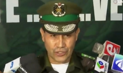 Igor Echegaray comandante de la Policía de  Santa Cruz/Foto. RRSS
