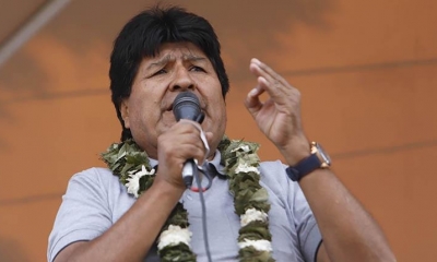 El expresidente Evo Morales. (Archivo) 