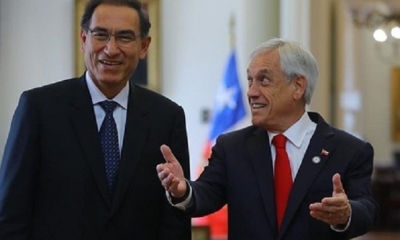 Martín Vizcarra y Sebastián Piñera/Foto. RRSS