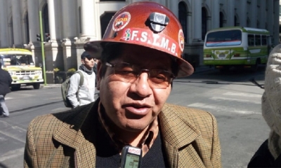 David Ramos, jefe de bancada nacional del MAS. 