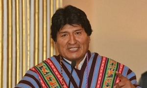 El presidente Evo Morales. 