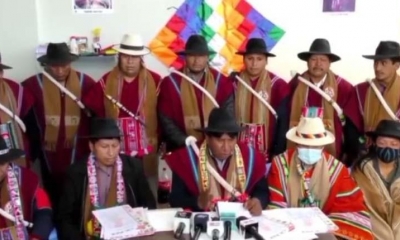 Organizaciones Campesinas de La Paz. | Inti TV