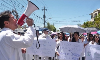 Este jueves Terrazas nuevamente insistió a la dirigencia de los médicos entrar en una pausa en las medidas de presión
