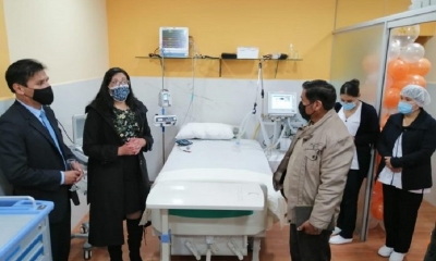 inauguran el servicio de terapia pediátrica