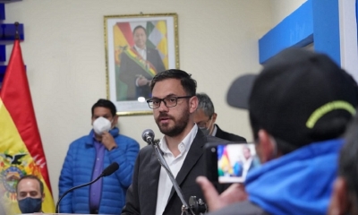 El ministro Eduardo del Castillo