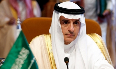 El canciller saudita, Adel al Jubeir. Foto: RT