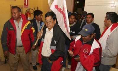 Representantes cívicos de Chuquisaca/Foto. RRSS